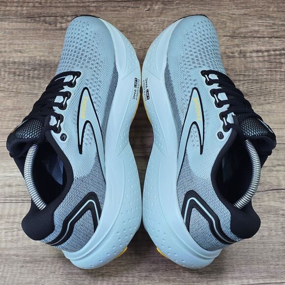 Brooks Glycerin 21 Men\'s Sz 11.5 D Cloud Blue Black Running Shoes (1104191D420) main image 6